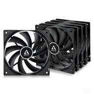 ARCTIC F12 (5 Pack) - PC Fans, 120mm Standard Case Fan, Low Noise, Quiet motor, Computer, Fan Speed: