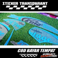 FINO FINTAGE TRANSPARENT STRIPING VIRAL IP PROJECT SKYbiru