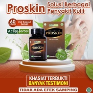 PROSKIN Kapsul Binahong Obat Gatal Kulit Jamur Panu Hapuran Kadas Kurap Eksim Kutu Air Psoriasis Ale