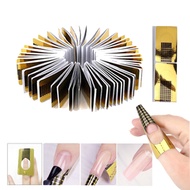LIMEGIRL French Forms Nail Extension Forms Acrylic Tips Nail Art Decoration DIY Nail Gel Curl Forms 