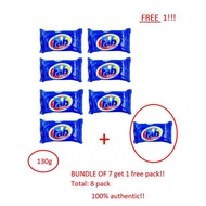 Fab Perfect Laundry Bar Soap 130gm [Buy 7 get 1 FREE] BLUE & YELLOW