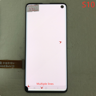 Original LCD Screen Dot For Samsung Galaxy S10 G973F G973U LCD Display Touch Digitizer Assembly Repl