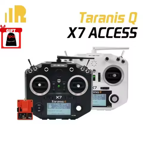 FrSky ACCESS Taranis Q X7 Transmitter 2.4G 16CH Mode 2 White Black International Version for FPV RC 