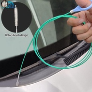 IP 118ft/197ft Green Car Drain Dredge Cleaning Scrub Brush Auto Sunroof Long Hoses Detailing Cleanin