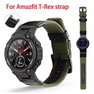 For Huami Amazfit T-rex pro A1918 Strap Nylon Watch Band for Amazfit T-rex A1908 Ares Tyrannosaurus Smartwatch Accessories Bracelet Quick Release 22mm