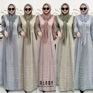 Yolanda dress vol 3 by alody gamis lebaran set hijab simple