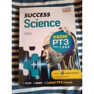 BUKU NOTA SCIENCE SUCCESS KSSM PT3 FORMS 1,2,&3 // OXFORD FAJAR