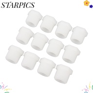 STARPICS 12PCS RV Water Heater Drain Plug, 1 Inch White Camper Drain Plug, Replacement Parts Hot Wat