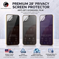 Hydrogel Privacy Screen Protector for Honor X9d 5G / X7d / X9c Smart 5G / X7c / 9X / 9X Lite / 9