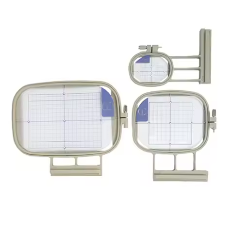 New 3Pcs Hoops for Brother Embroidery Machine Duetta 4500D 4750D Quattro 6000D 6700D Innov-Is 2500D 