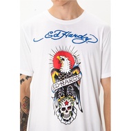 Men Women Same Style New Style Ed Hardy Eagle Skull Regular Tee