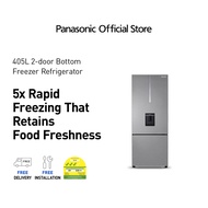 Panasonic NR-BX471GPSS Premium Bottom Freezer 2 Door Refrigerator with Water Dispenser