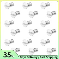 240 Pcs 3/8 Inch Long 6-32 Thread White Wall Plate Screws Outlet Cover Screws Wall Plate Screws Elec