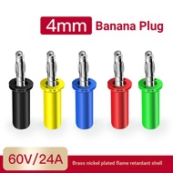 Speaker Speaker Cable Pure Copper Banana Plug 4mm Banana Plug Plug Socket Lantern Head Banana Plug W