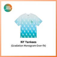 [MLB KOREA]Gradient Monogram Oversized Fit T-Shirt