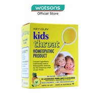 KEY SUN All Natural Kids Lozenges for Kids Pine-Lime (Individually Packed + Suitable for Age 5 & Up)