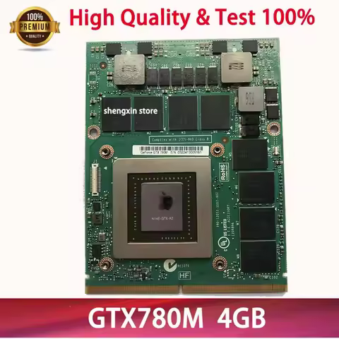 HOT!! GTX780M GTX 780M N14E-GTX-A2 Graphic Video Card For Laptop IMAC A1312 DELL Alienware M17X R4 R