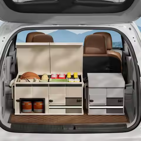 Universal Large Capacity Car Trunk Organizer 30L/60L Foldable Car Storage Box Waterproof Storage Bag