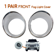 fog lamp cover fog light cover chrome for ISUZU DMAX D-MAX 2007 2008 2009 2010 2011