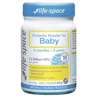 Original Import - Life Space Probiotic Powder For Baby 60g / Life Space Serbuk Probiotik Untuk Bayi 