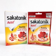 Sakatonik Activ Gummy 6's Sachet Kalbe - Iron Vitamin Anemia Vitamin/