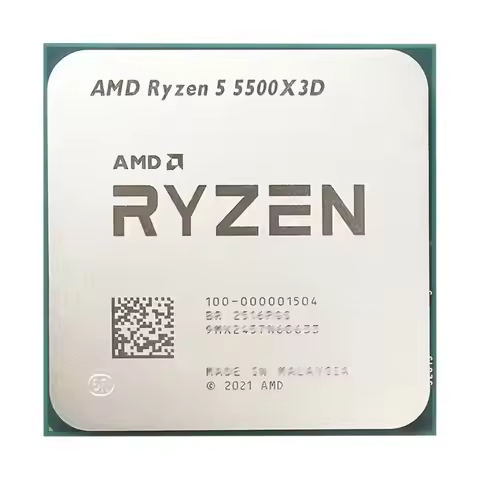 AMD Ryzen 5 5500X3D 5655G 5600XT 5500 5600 5600X Desktop CPU Processor 6 Cores 12 Threads 3.0GHz for