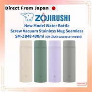 【Direct From Japan】ZOJIRUSHI Water Bottle Screw Vacuum Stainless Mug Seamless SM-ZB48 480ml Zojirushi tumbler SM-ZA48