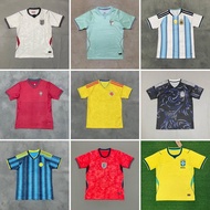 26-27 New Season National Team Fan Football Jersey France Argentina North Ireland Wells Jersey