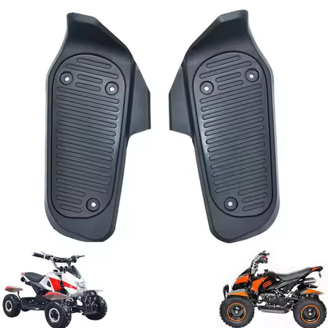 Foot Rest Guard ATV Footrest for 49cc Kids Quad Bike Mini ATV Kid 4x4 Wheeler