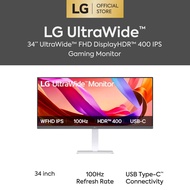 34” UltraWide™ FHD IPS gaming monitor | 100Hz, 1ms, DisplayHDR™ 400