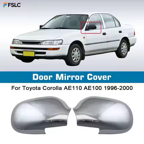 ⭐Genuine⭐ Car Decoration Door Mirror Cover For Toyota Corolla AE110 AE100 1996-2000 Car Rearview Acc