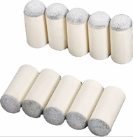 ( isi 5 ) Ujung Stik Billyad Ukuran 10mm - Mic slip on tip & ferrule - selongsong billiard - dop bil