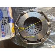 ISUZU TROOPER-UBS16 UBS17 2.3-4ZD 2.6-4ZE "USED" CLUTCH COVER 240mm/9-1/2 inchi