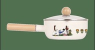 全新 限量 姆明 搪瓷輕便煮食煲  Moomin  X 領展  單柄鍋  鍋 煲