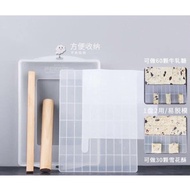 ready stock DIY Snowflake Crisp Mold Nougat Tray Cutting Mat Wood Roll Pin Candy Mould Silicone 牛轧糖工