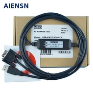 Suitable for Omron CQM1H/CPM2C/CJ1M programming cable data download line USB-XW2Z-200S-CV