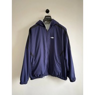 ((Ready Stock) BAL25fw New Style 3b Ski Embroidered logo Zipper Hooded Jacket Jacket 3B Double-Sided