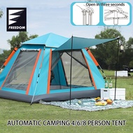 Automatic tent Outdoor Folding Portable Camping Tent Waterproof Thickening Automatic Family Tent