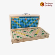 Word For Word Wooden Crossword Board Game