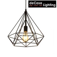 Best Seller Hanging Light DECASA 38cm Diamond Black Ceiling Light Pendant Light TY201-38-BK/BC