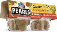 Pearls Olives To Go! 1.6 oz. Pimiento Stuffed Spanish Green Olives, 24-Cups
