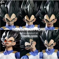 ￠ Tonsenarttoys [Mushroom?] Four-Color Vegeta SHF Min Vegeta Black, Yellow, Red, and Blue Tongse