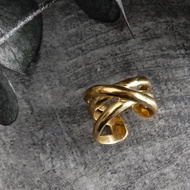 Swag Ear Cuff 三連拱 / brass C121