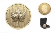 絕密曝光 2024年 加拿大 楓葉國樹 森林心語 針葉林 超高浮雕 精鑄金幣 1盎司