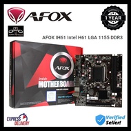 AFOX IH61 Intel H61 LGA 1155 DDR3 USB 2.0 VGA HDMI MicroATX Motherboard