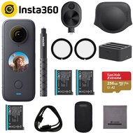 Insta360หนึ่ง X2กล้องแอคชั่นแคมเมราวิดีโอ5.7K 10ม. กันน้ำ Flowstate เสถียรภาพ Insta 360 ONE X 2กล้องเพื่อการกีฬา