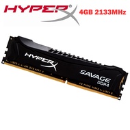 HyperX Savage หน่วยความจำ RAM DDR4 4G 2133MHz 8GB PC4-17000 1.2V 288-Pin DIMM สำหรับเดสก์ท็อป [พร้อมสต็อก]
