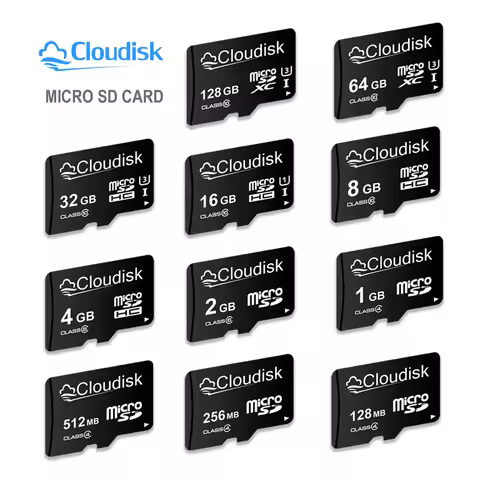 Cloudisk Memory Card 8GB 4GB 2GB 1GB Micro SD Cards 128GB 64GB 32GB SDXC U3 V30 C10 16GB For Phone T