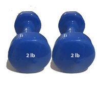 Pair vinyl dumbbell hexagon dumbell 1,2,3 4,5 10 lbs pounds