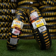 ยาง PIRELLI ขนาด 120/70-14 + 140/70-14 (จัดคู่หน้า+หลัง) !!!ฟรีจุ๊บลมยาง รุ่น ANGEL SCOOTER  สำหรับรุ่นรถ AEROX155